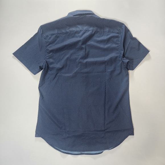 Con.Struct Shirt Mens S Lot of 2 Slim Fit 4 Way Stretch Geometric Polka Dots NEW - Picture 6 of 16